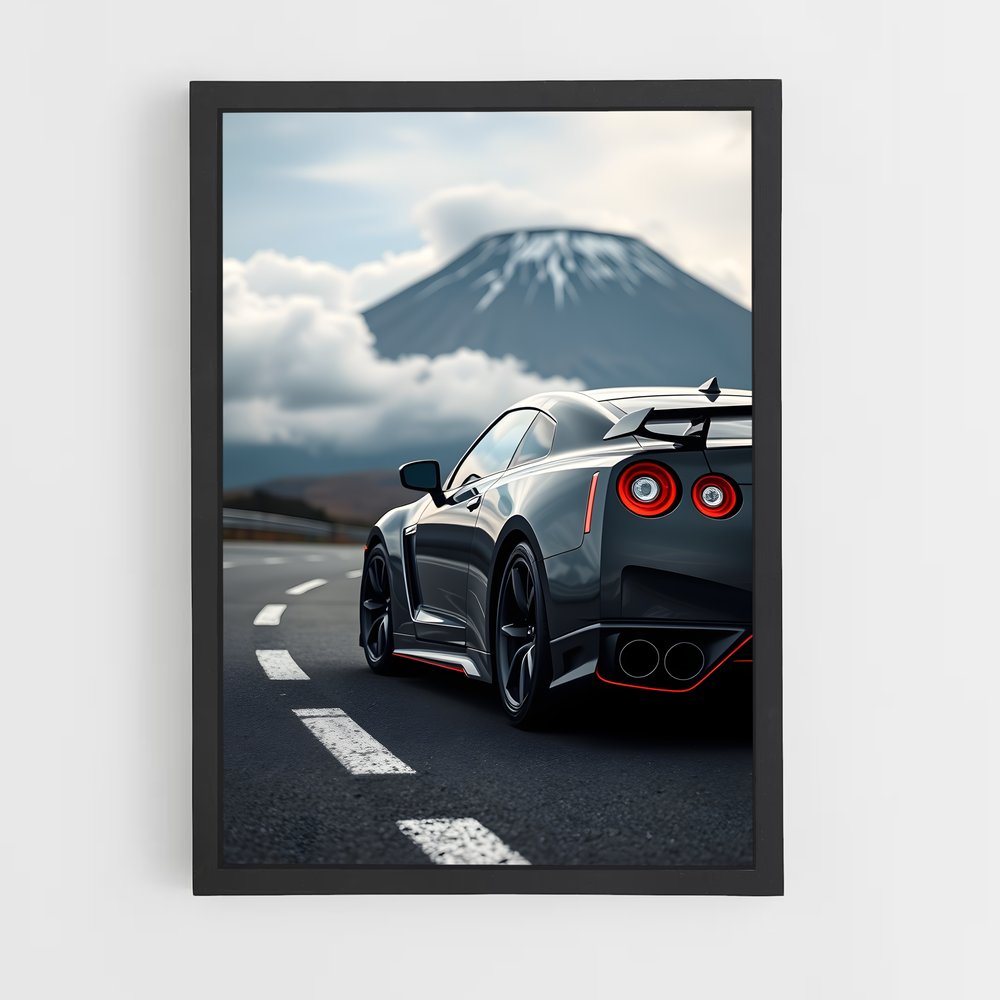 ap-gt-r nismo-12 cadre Noir