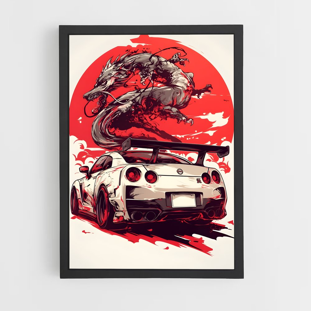 ap-gt-r nismo-7 cadre Noir