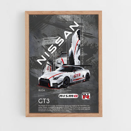 ap-gt-r nismo-9 cadre Bois clair