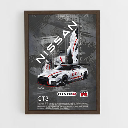 ap-gt-r nismo-9 cadre Bois foncé