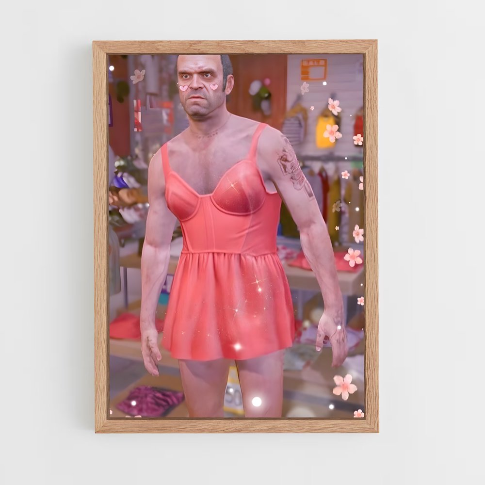 ap-gta v-7 cadre Bois clair