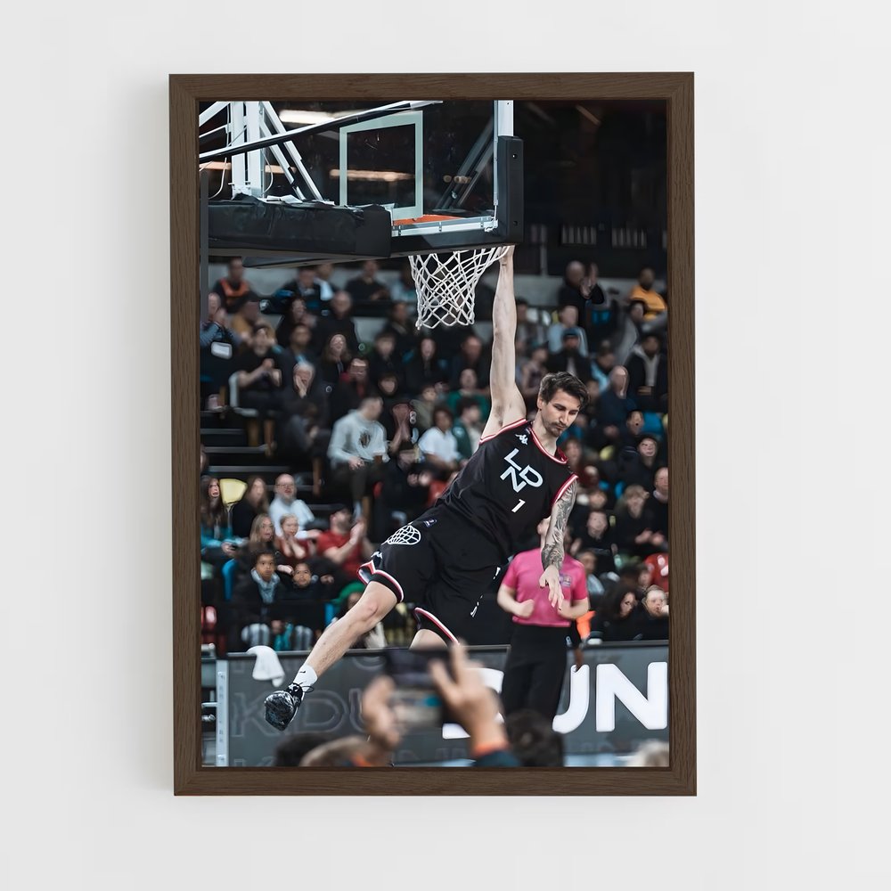 ap-guangzhou loong lions basketball-1 cadre Bois foncé