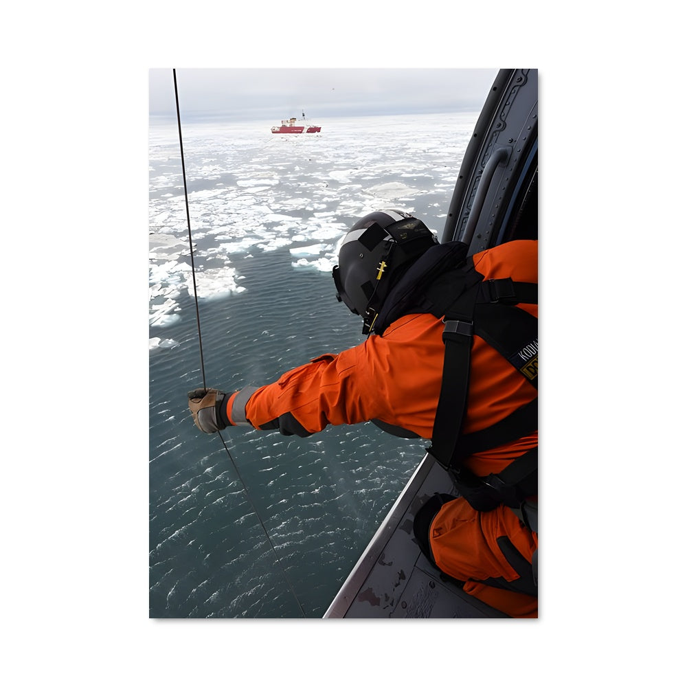 Poster Capitaine Orange