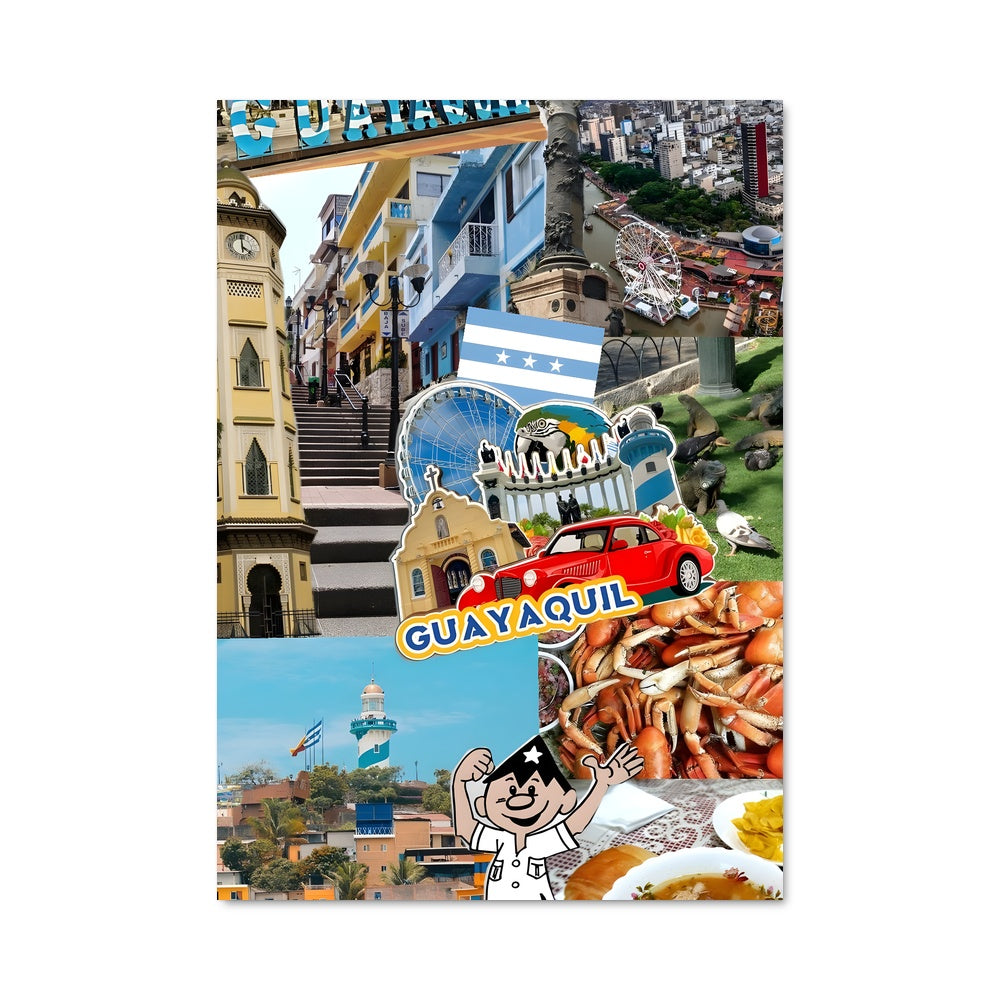 Poster Cartagène Vibrante