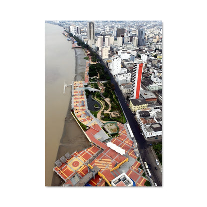Poster Vue Élevée de Guayaquil