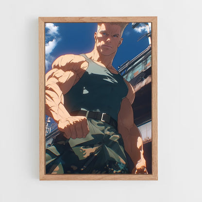 ap-guile-4 cadre Bois clair