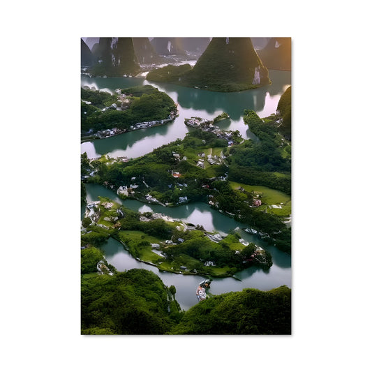 Poster Paysages de Guizhou