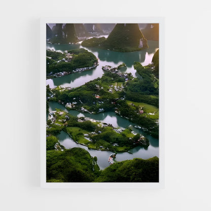 ap-guilin karst-4 cadre Blanc