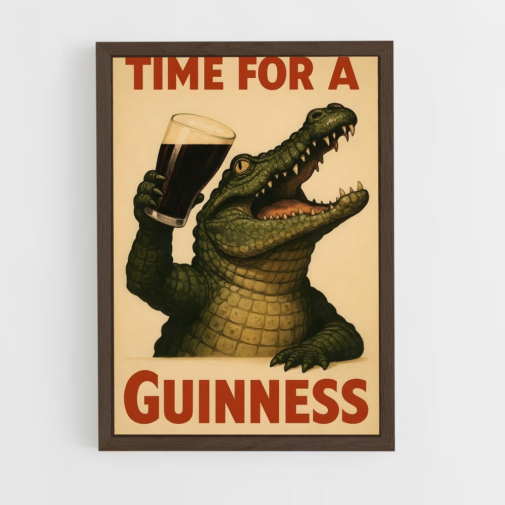 ap-guinness-1 cadre Bois foncé
