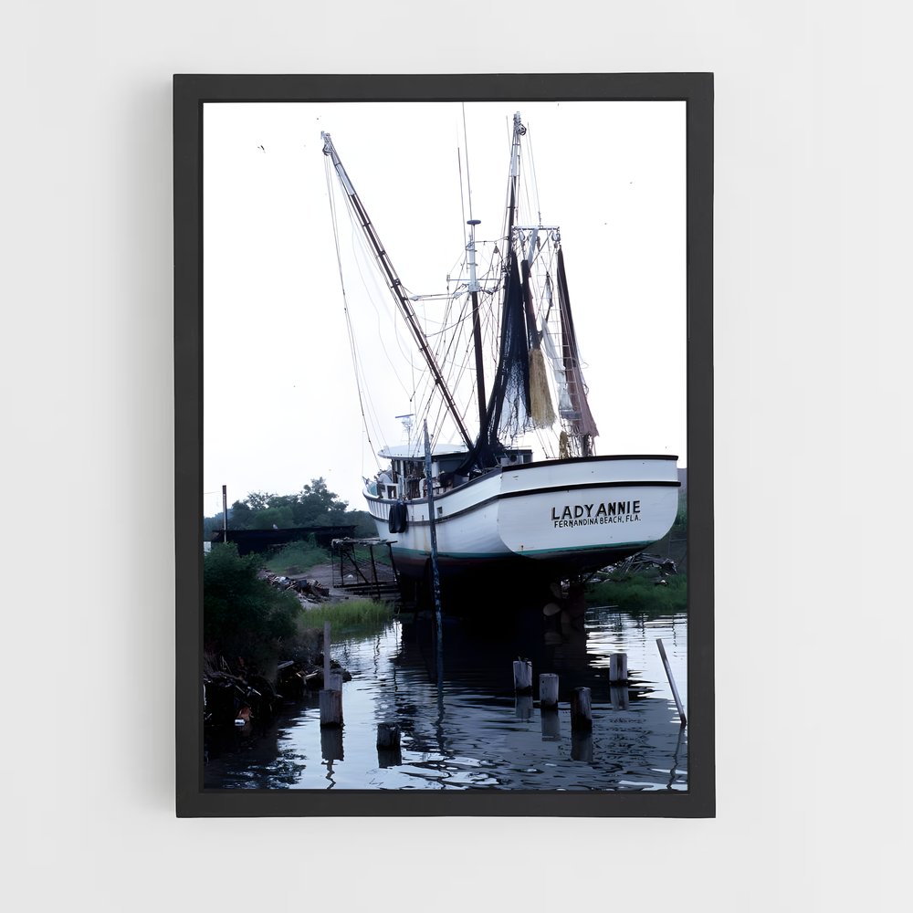 ap-gulf shrimp boats-4 cadre Noir