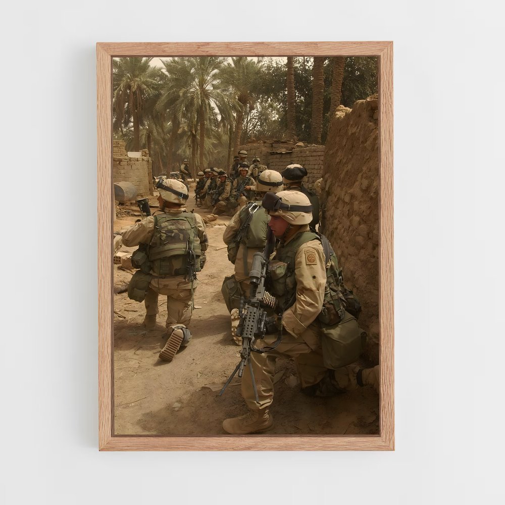 ap-gulf war-2 cadre Bois clair