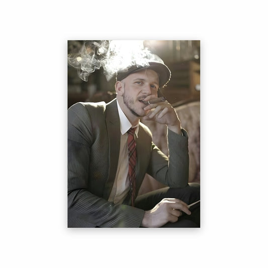 Poster L'Homme au Fumeur
