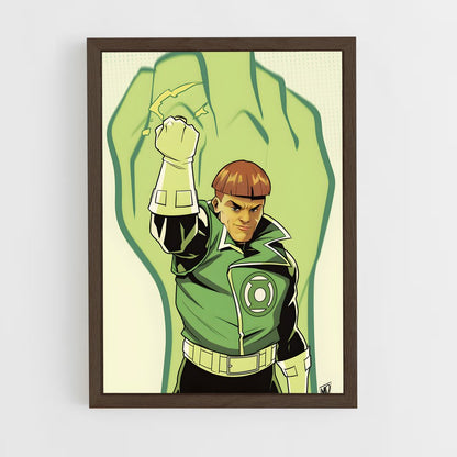 ap-guy gardner-1 cadre Bois foncé