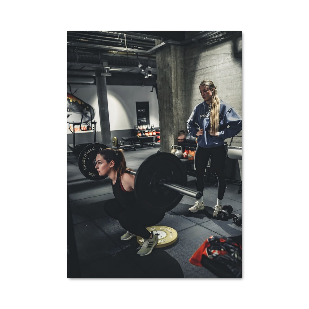 Poster Squat Queen