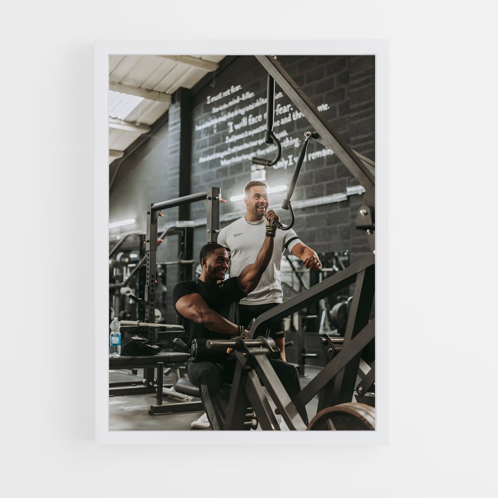 ap-gym trainer-1 cadre Blanc