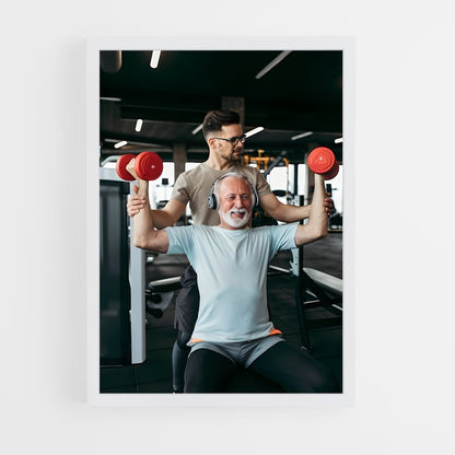 ap-gym trainer-10 cadre Blanc