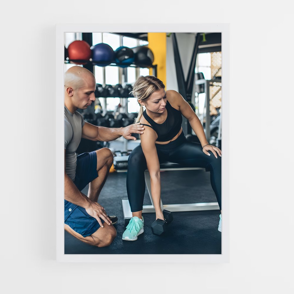 ap-gym trainer-11 cadre Blanc