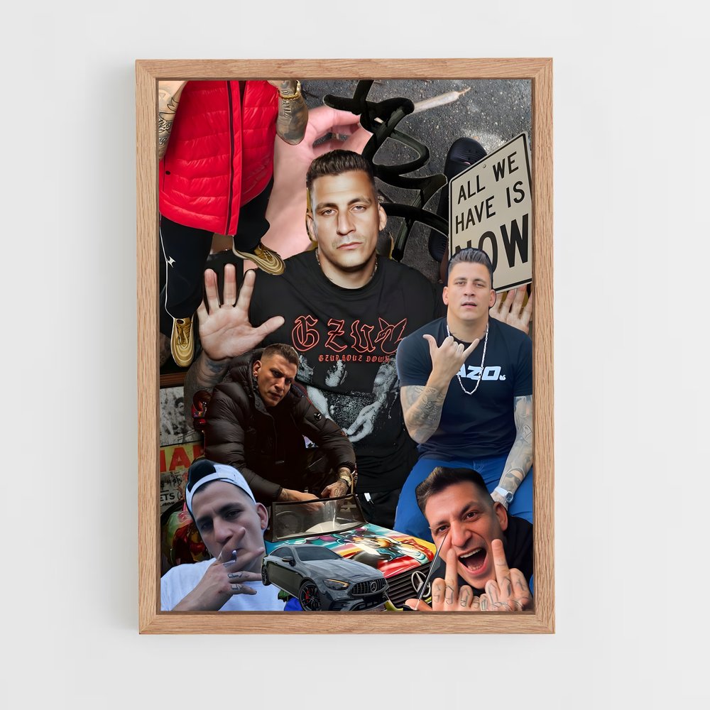 ap-gzuz-9 cadre Bois clair