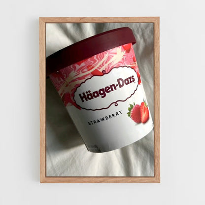 ap-haagen dazs-2 cadre Bois clair