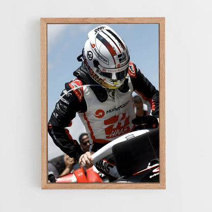 ap-haas f1 team-4 cadre Bois clair
