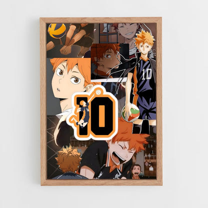 ap-haikyuu-1 cadre Bois clair