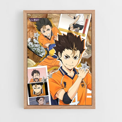 ap-haikyuu-12 cadre Bois clair