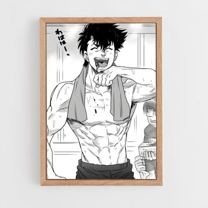 ap-hajime no ippo-11 cadre Bois clair