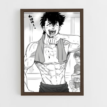 ap-hajime no ippo-11 cadre Bois foncé