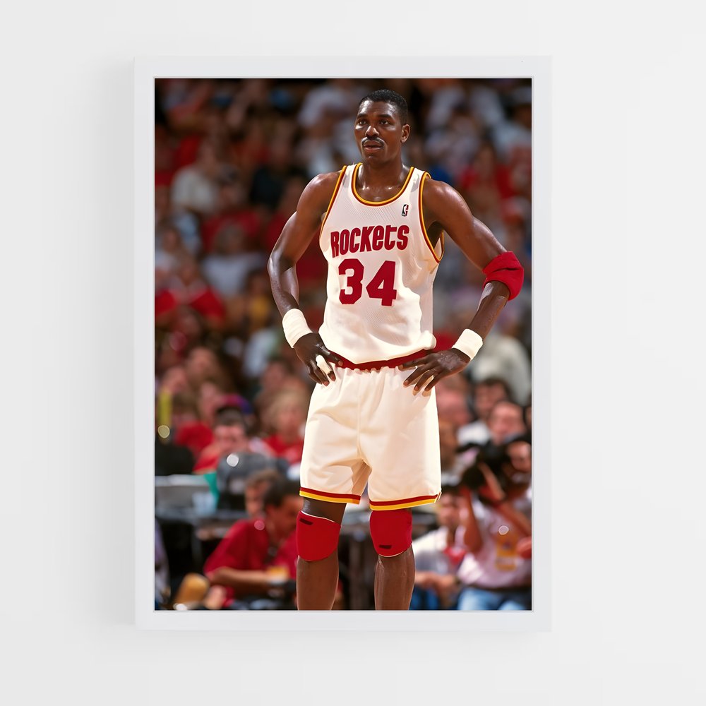 ap-hakeem olajuwon-1 cadre Blanc