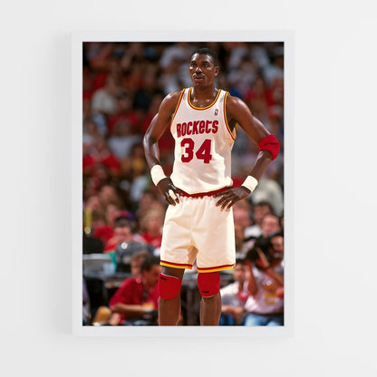 ap-hakeem olajuwon-1 cadre Blanc
