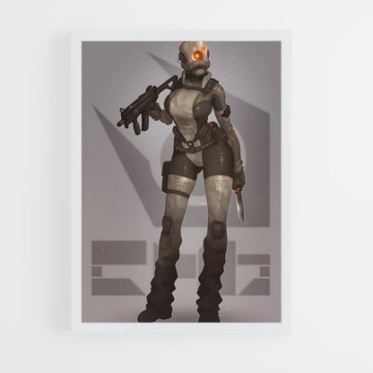 ap-half life-3 cadre Blanc