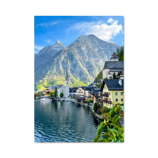 Poster Reflets de Hallstatt
