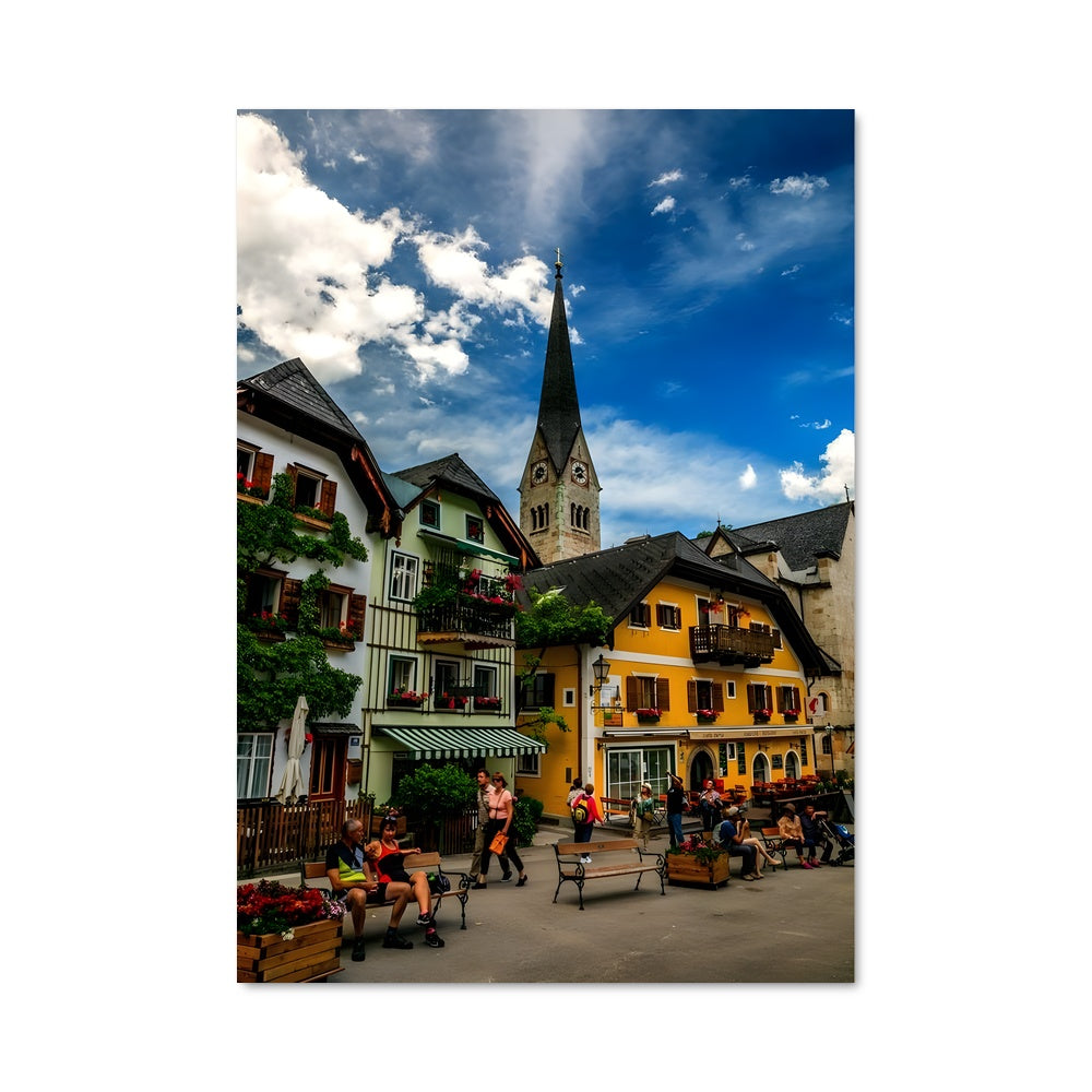 Poster Place de Hallstatt