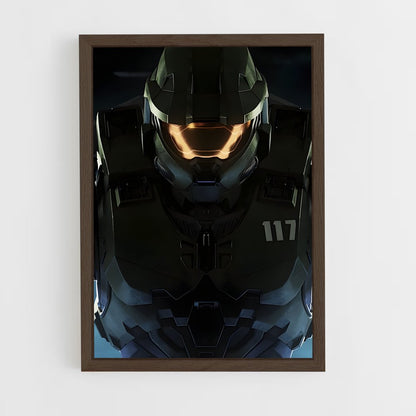 ap-halo-3 cadre Bois foncé