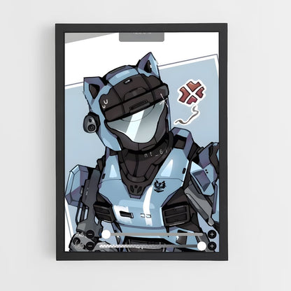 ap-halo-4 cadre Noir