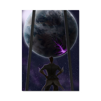 Poster Lumière Pourpre