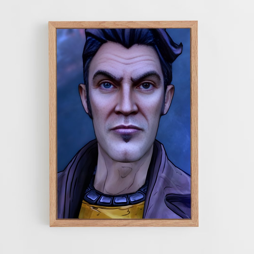 ap-handsome jack-2 cadre Bois clair