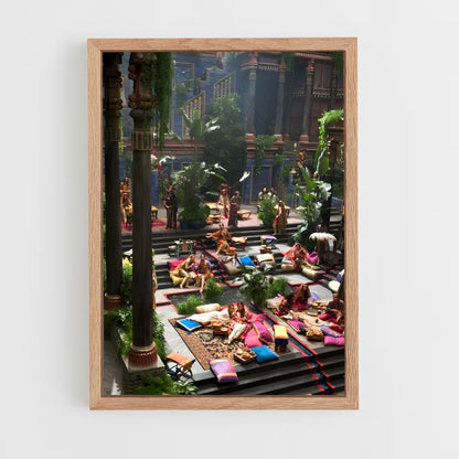 ap-hanging gardens-1 cadre Bois clair