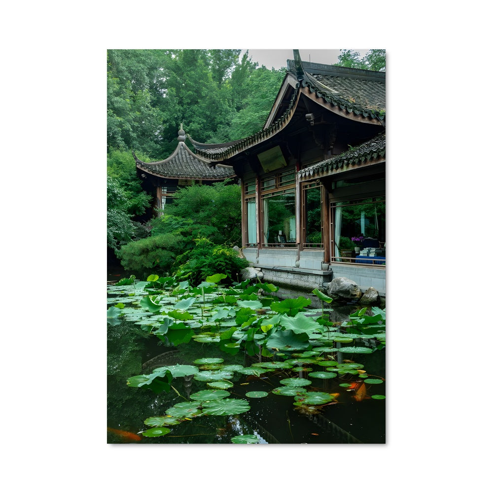 Poster Reflets d'Hangzhou