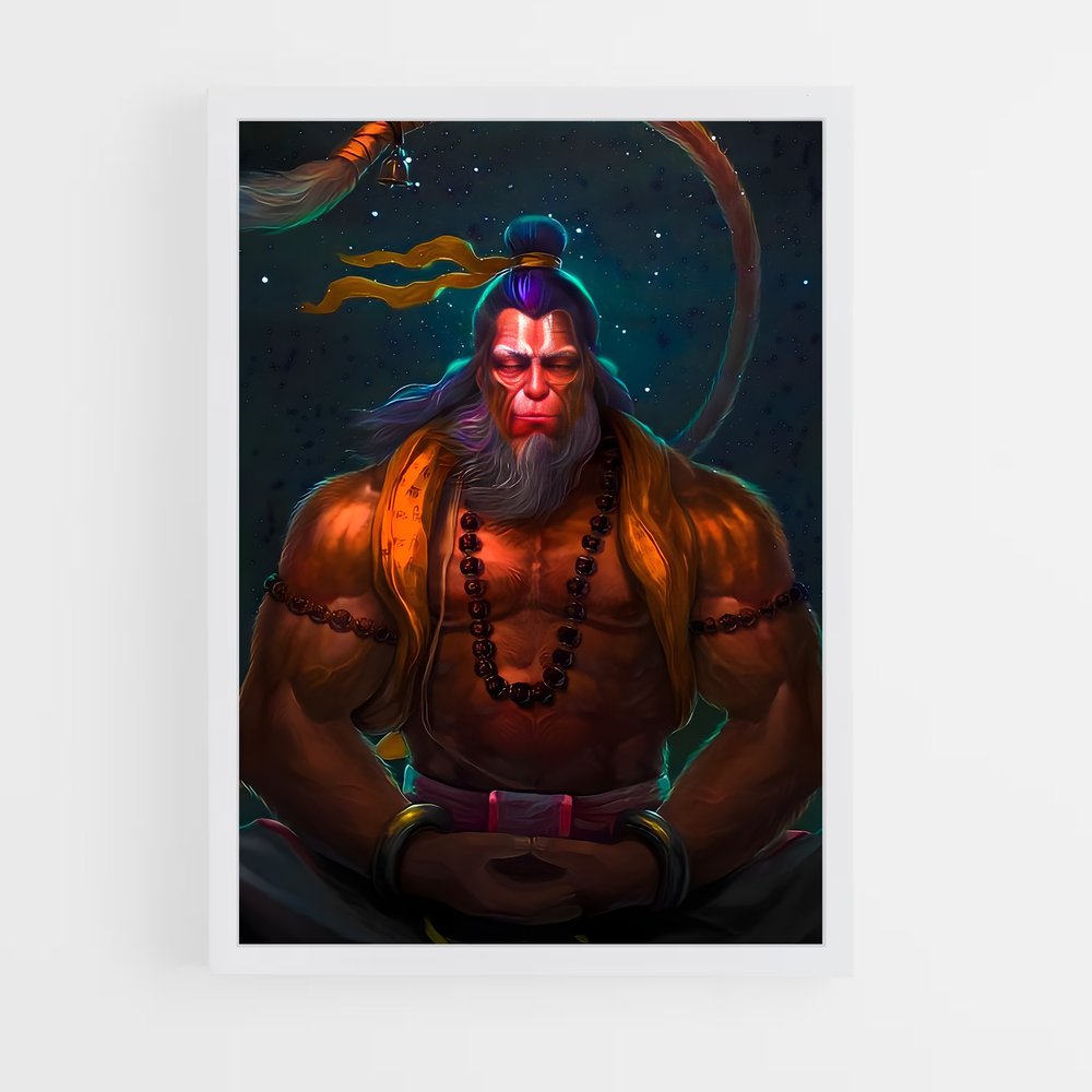 ap-hanuman-15 cadre Blanc