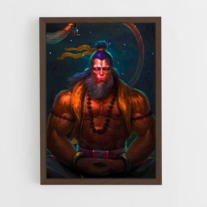 ap-hanuman-15 cadre Bois foncé