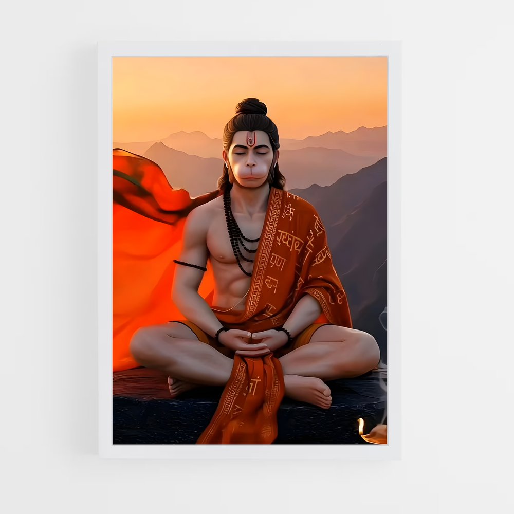 ap-hanuman-17 cadre Blanc