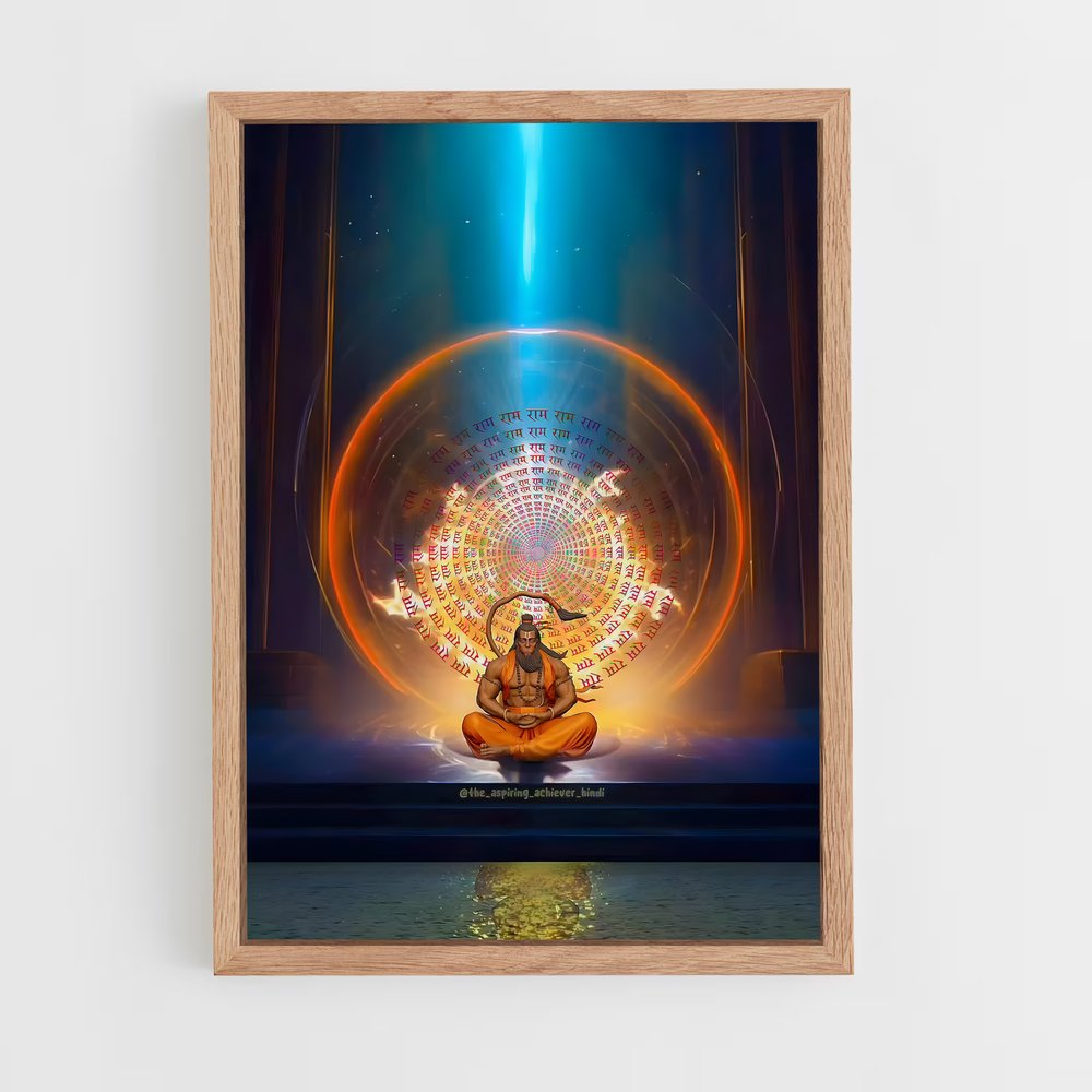 ap-hanuman-20 cadre Bois clair