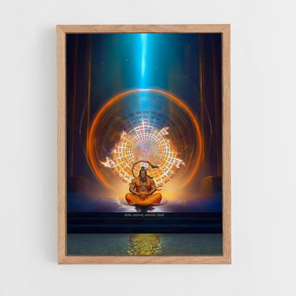 ap-hanuman-20 cadre Bois clair