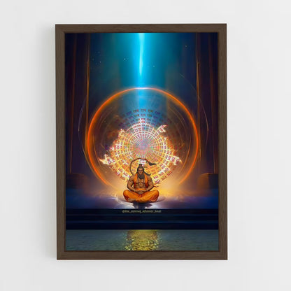 ap-hanuman-20 cadre Bois foncé