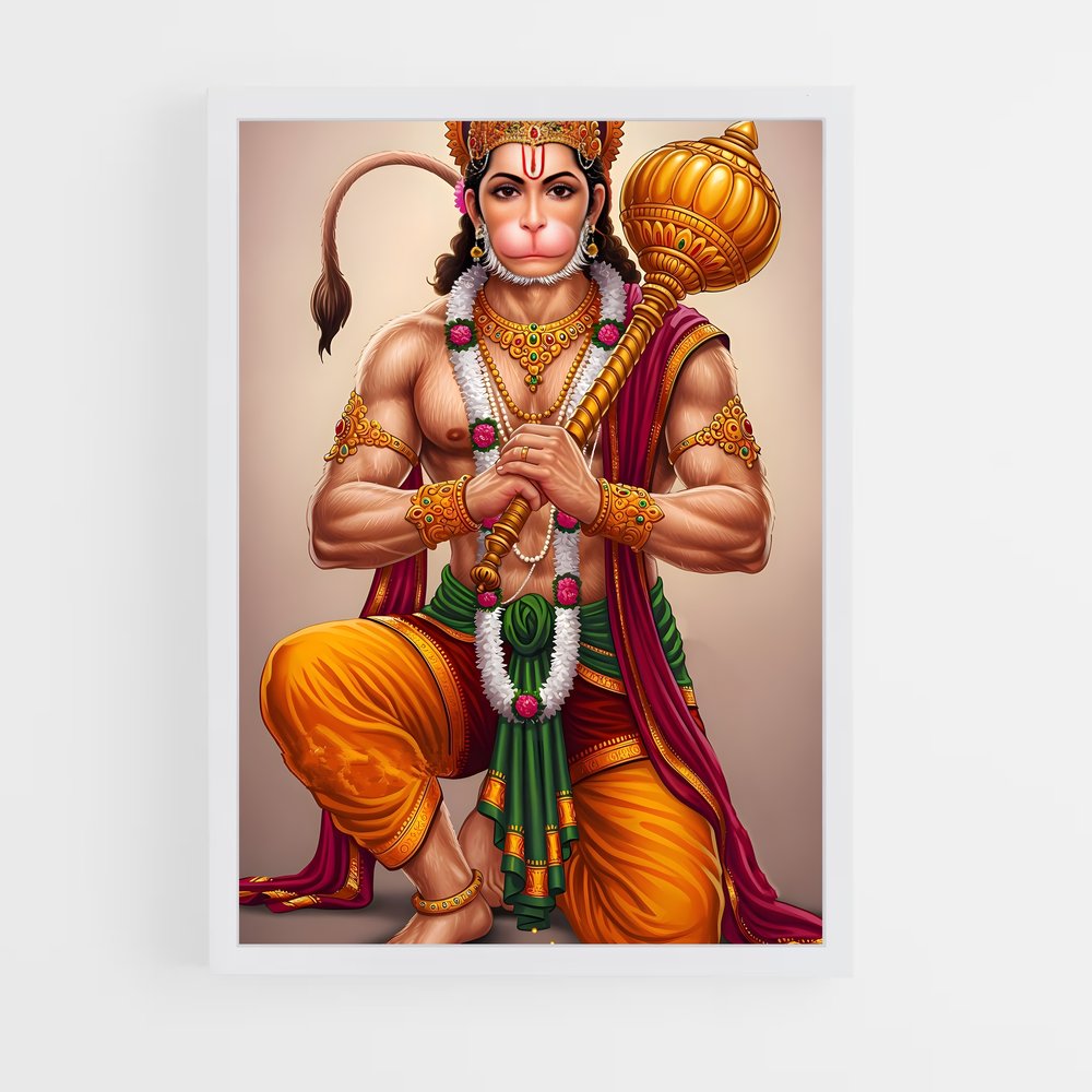 ap-hanuman-21 cadre Blanc