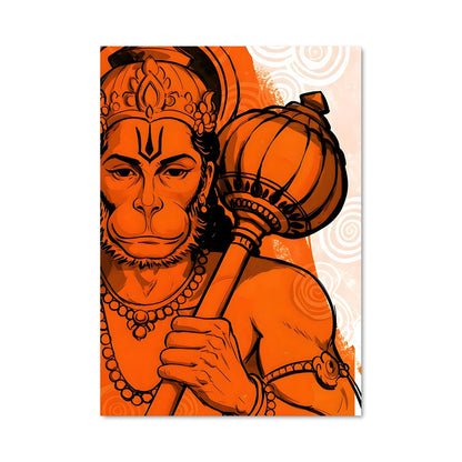 Poster Hanuman en Fête