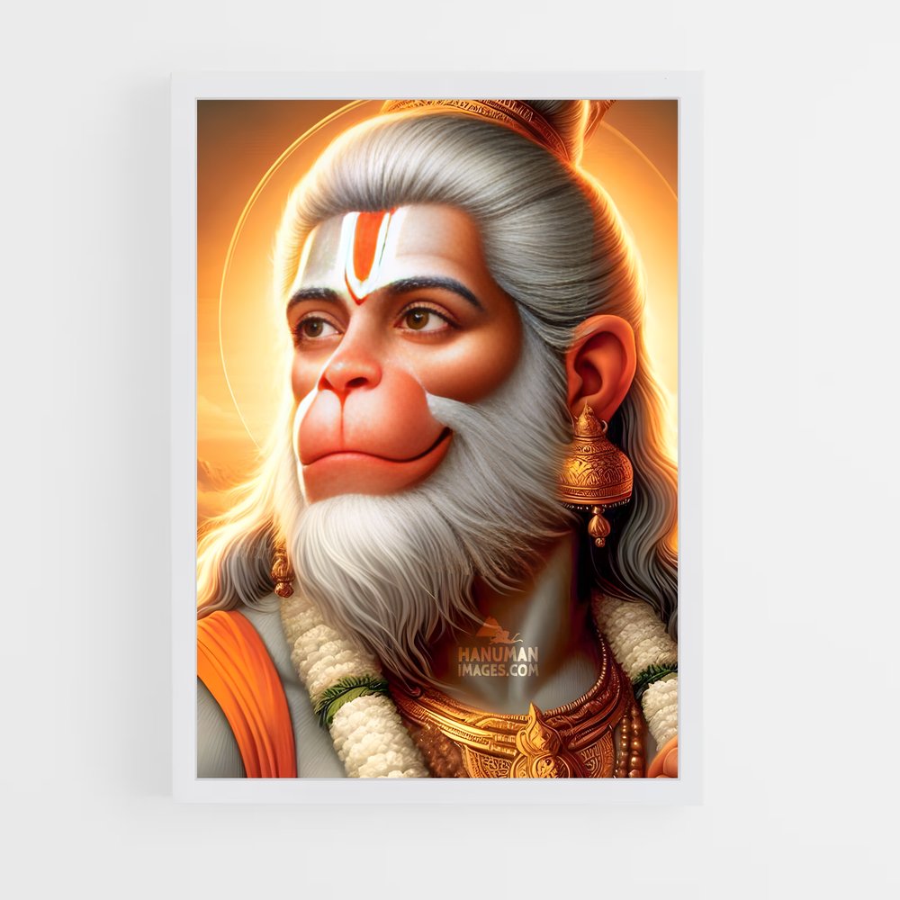 ap-hanuman-25 cadre Blanc