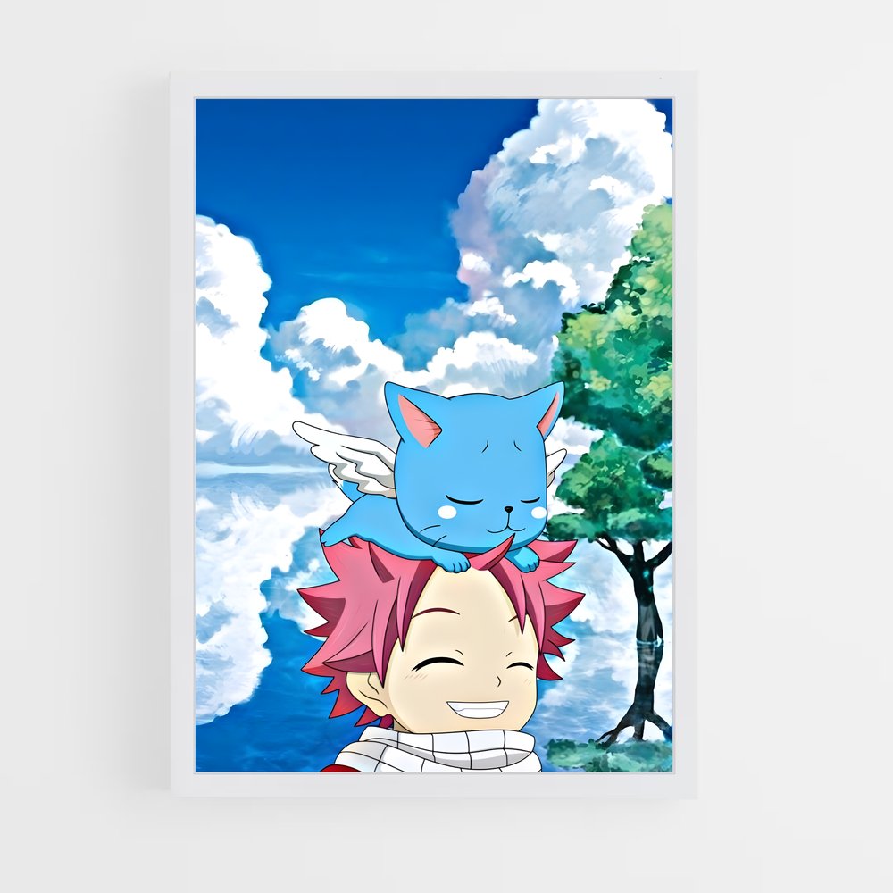 ap-happy fairy tail-1 cadre Blanc
