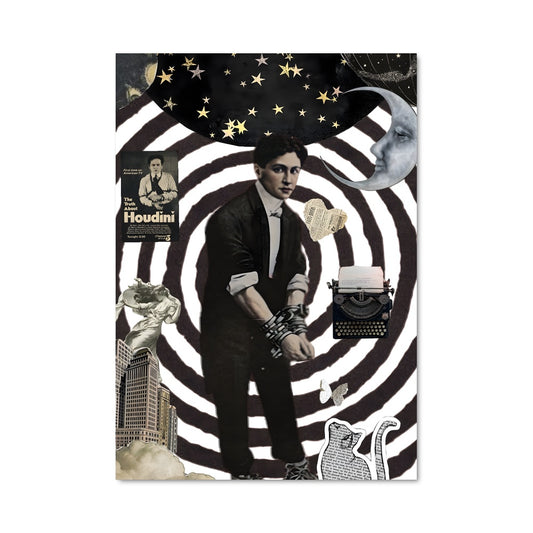 Poster Houdini en Magie